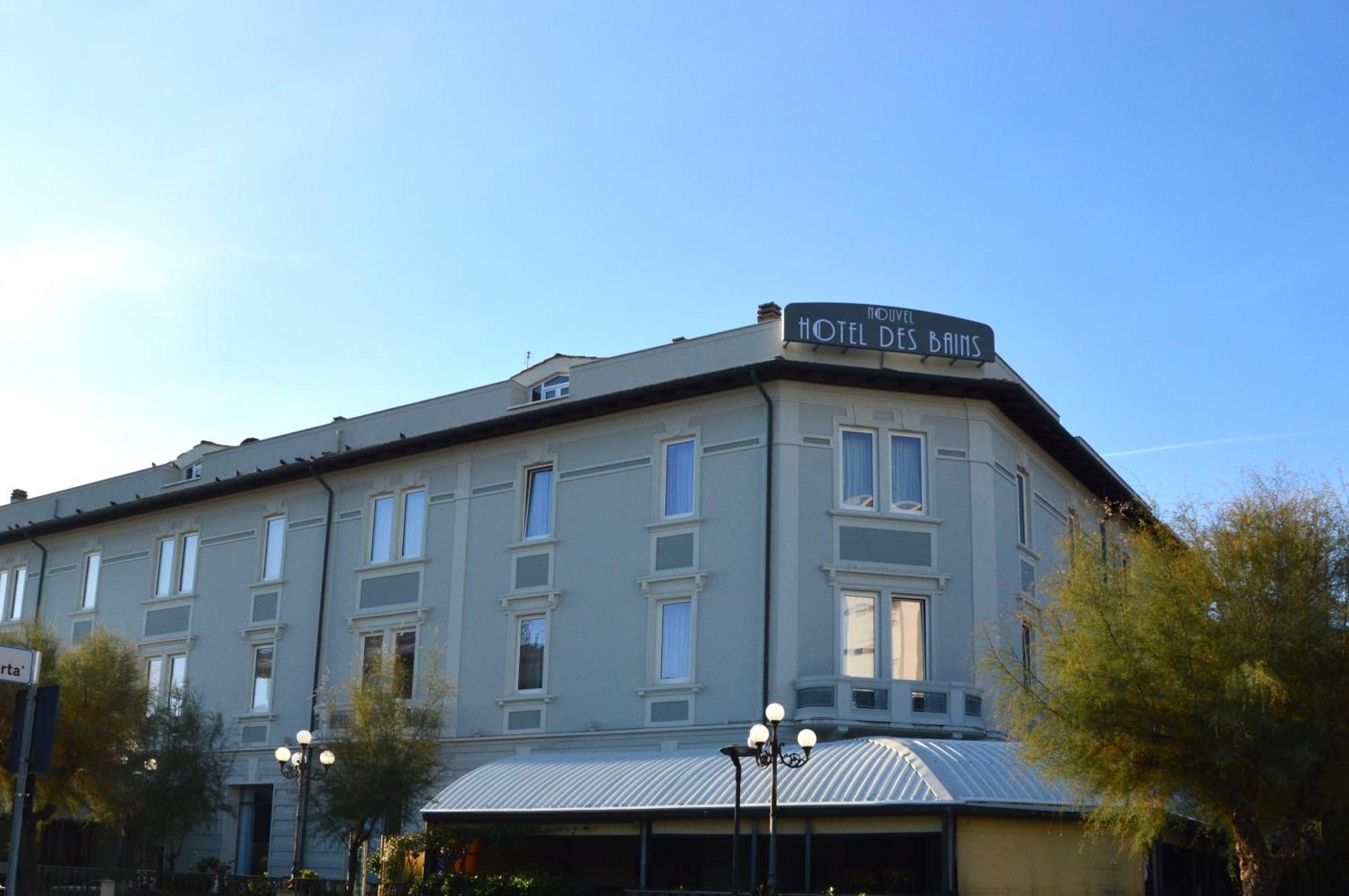 Nouvel Hotel Des Bains Pesaro Bagian luar foto