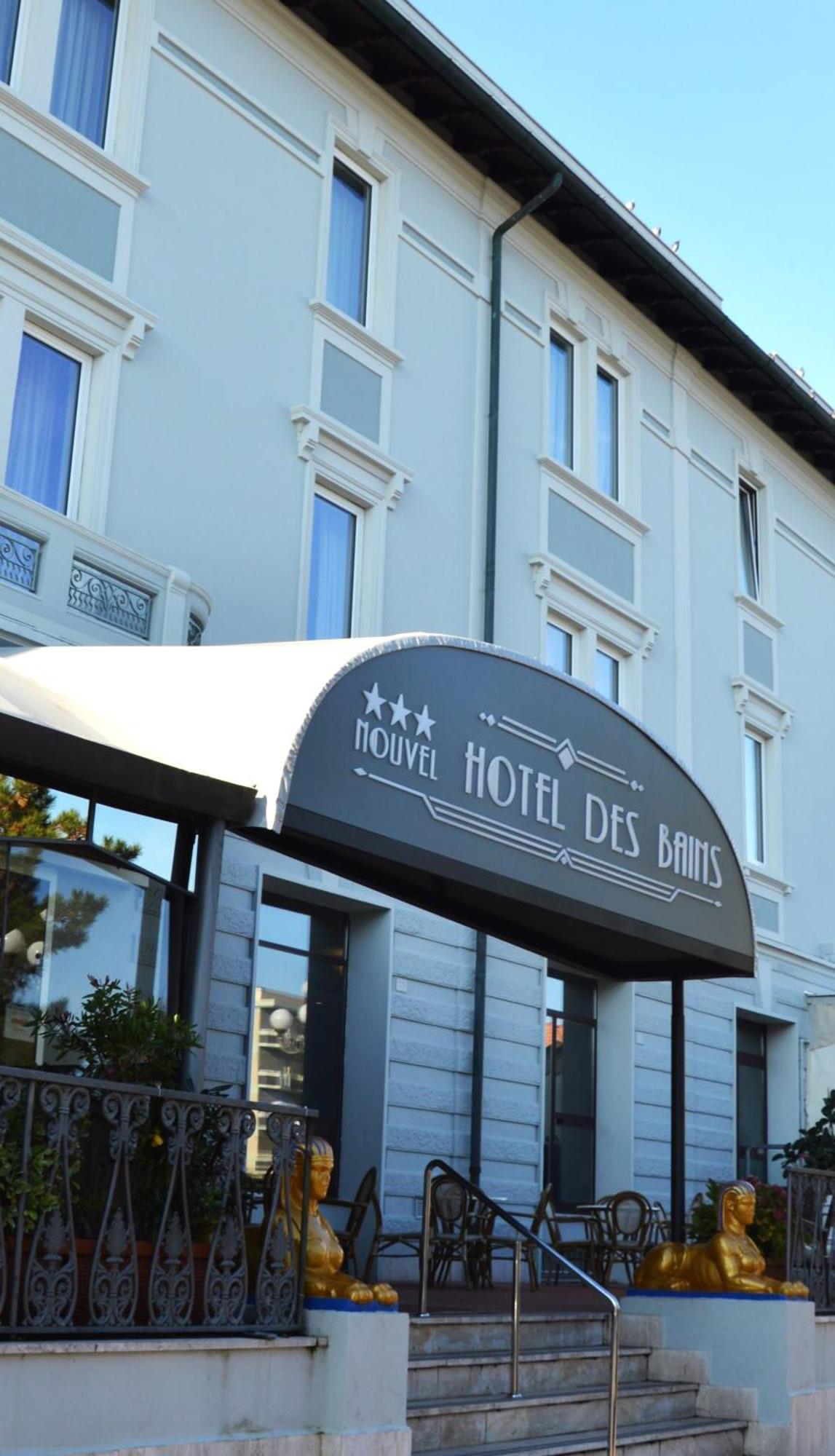 Nouvel Hotel Des Bains Pesaro Bagian luar foto